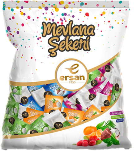 Ersan Şekerleme | Konya Candy Manufacturer, Konya Mevlana Candy Producer, Mevlana Candy, Bergamot Flavored Mevlana Candy, Sour Cherry Flavored Mevlana Candy, Coffee Flavored Mevlana Candy, Cappuccino Flavored Mevlana Candy, Melon Flavored Mevlana Candy, Lemon Flavored Mevlana Candy, Cola Flavored Mevlana Candy, Coconut Flavored Mevlana Candy, Raspberry Flavored Mevlana Candy, Mandarin Flavored Mevlana Candy, Mint Flavored Mevlana Candy, Mandarin Flavored Elvan Candy, Plain Mevlana Bonbon Candy, Plain Elvan Candy, Red Striped Elvan Candy, Cocoa Flavored Elvan Candy, Mixed Fruit Flavored Elvan Candy, Orange Flavored Elvan Candy, Plain Mevlana Candy, Mint Flavored Elvan Candy, Raspberry Flavored Elvan Candy, Rose Flavored Elvan Candy, Lemon Flavored Elvan Candy, Akide Candy, Turkish Delights, Mixed Fruit-Filled Cocktail Akide, Mint Lemon Flavored Akide Candy, Mixed Plain Broken Akide, Sesame Akide Candy, Hazelnut Akide Candy, Pistachio Akide Candy, Cocoa Prince Akide, Fruit Turkish Delights, Flavored Turkish Delights, Rolled Turkish Delights, Cezerye Turkish Delights, Ribbon Turkish Delights, Gourmet Turkish Delights, Turkish Delight Sausages